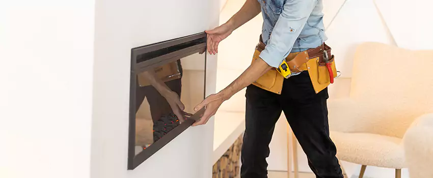 Metal Fireplace Installation in Lorain, Ohio