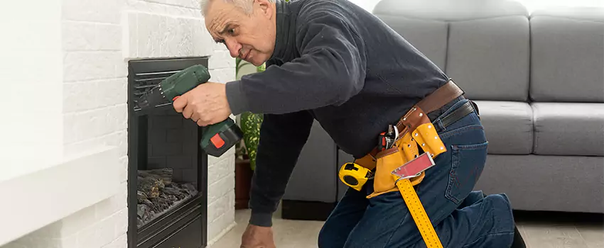 New Indoor Fireplace Installation in Lorain, Ohio