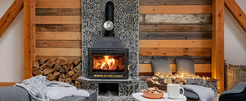 Thelin Hearth Products Direct Vent Gas Stove Fireplace Inspection in Lorain, Ohio
